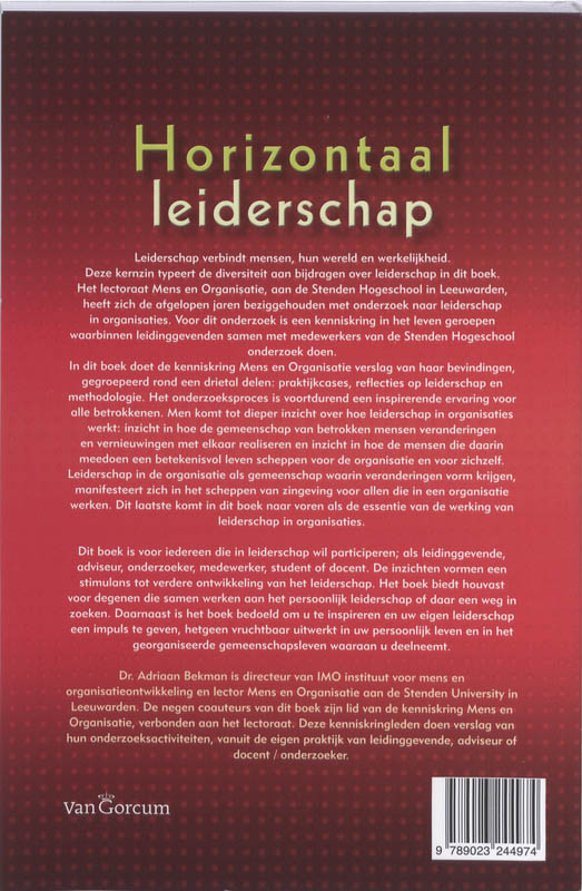 Achterkant van Horizontaal leiderschap