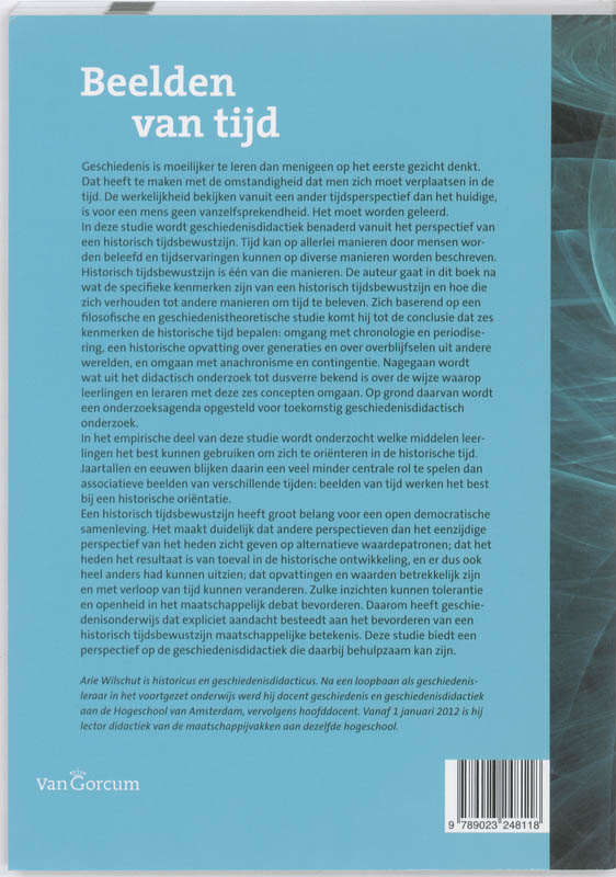 Achterkant van Beelden van tijd
