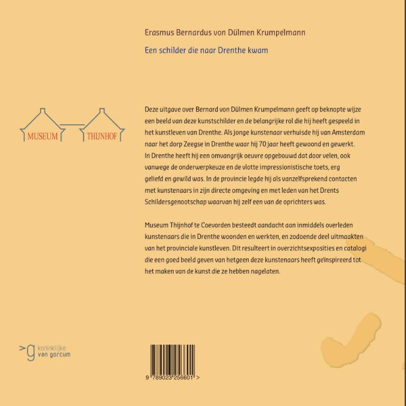 Achterkant van Erasmus Bernardus von Dülmen Krumpelmann 1897-1987