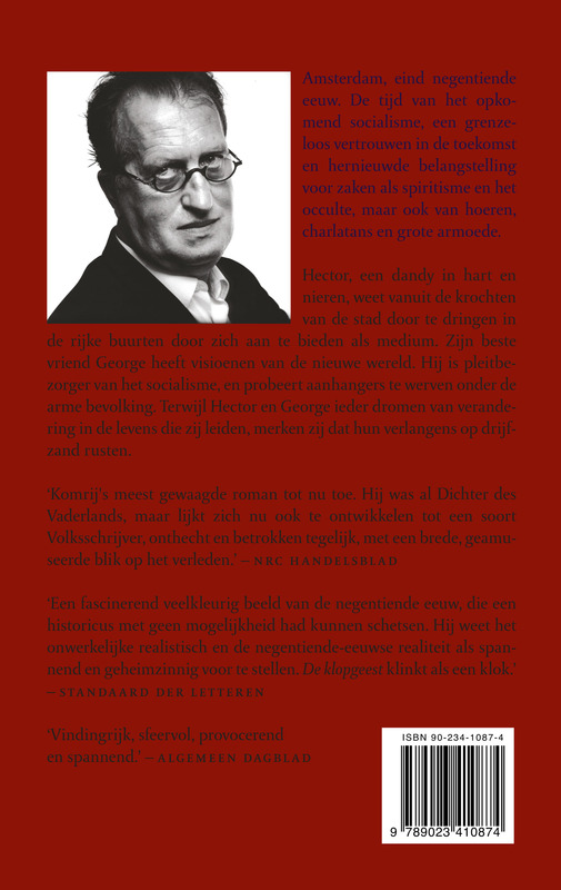 Achterkant van De klopgeest