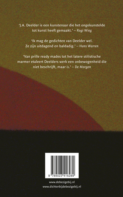 Achterkant van Vrijwel alle gedichten