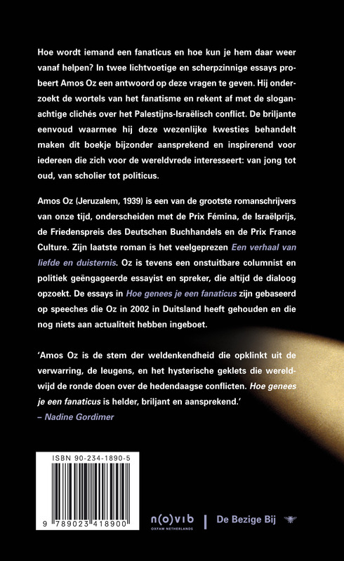 Achterkant van Hoe genees je een fanaticus