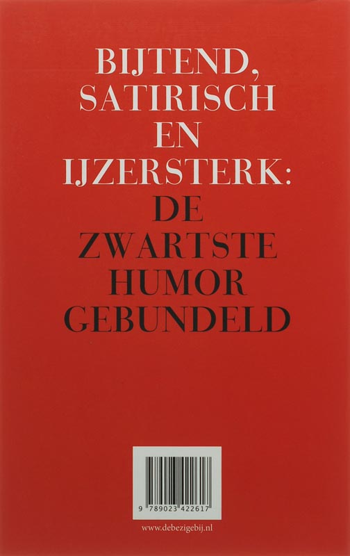 Achterkant van Deelder lacht