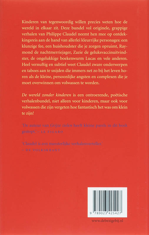 Achterkant van De wereld zonder kinderen