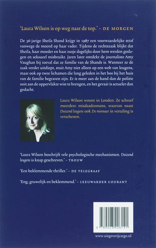 Achterkant van Duizend leugens