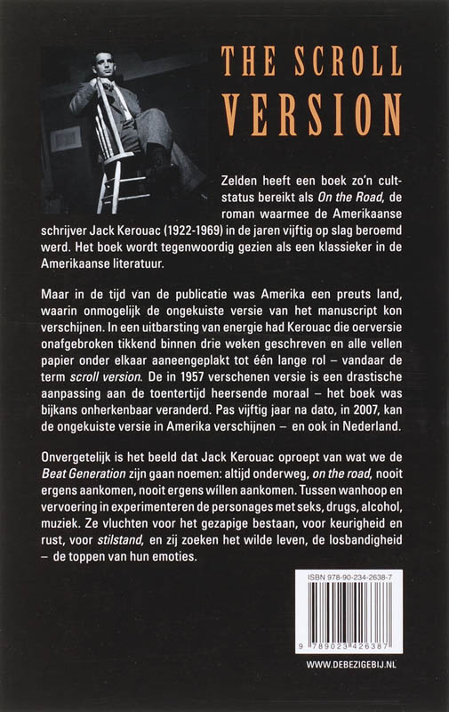 Achterkant van On the Road