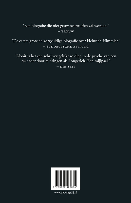 Achterkant van Heinrich Himmler