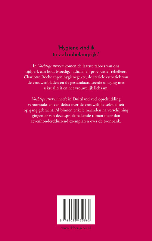 Achterkant van Vochtige streken