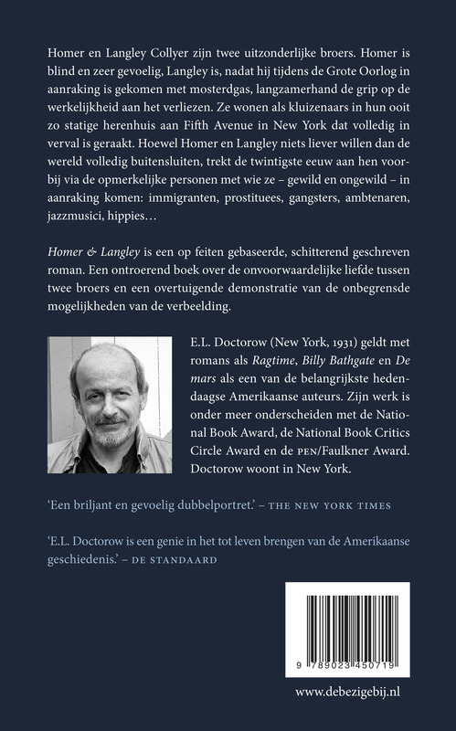Achterkant van Homer & Langley