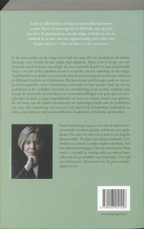 Achterkant van De kwestie God