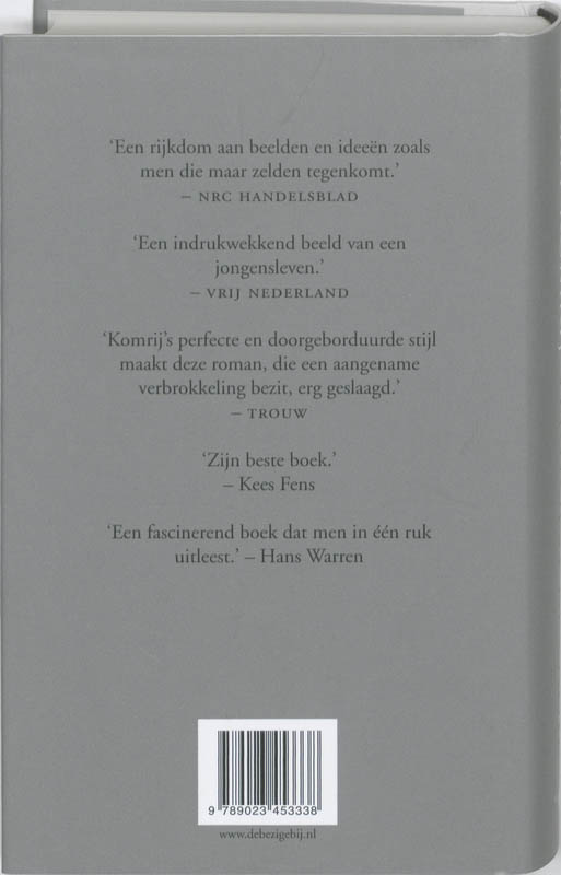 Achterkant van Verwoest Arcadië