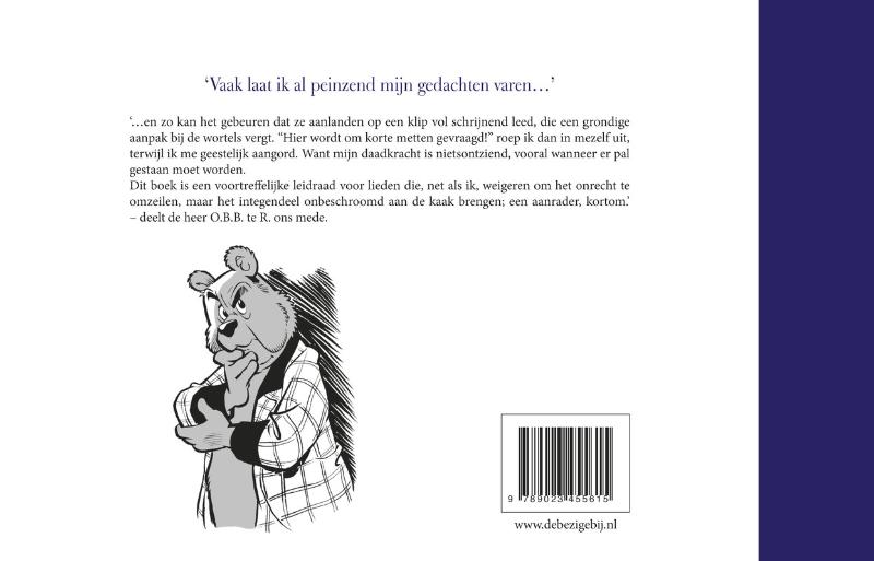 Achterkant van Een vastberaden heer