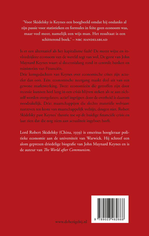 Achterkant van Keynes