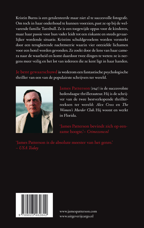 Achterkant van Je bent gewaarschuwd