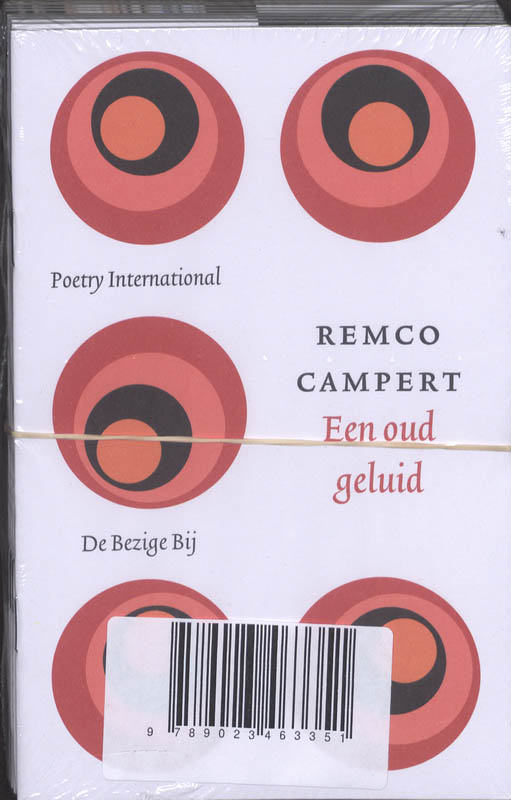 Achterkant van Een oud geluid set10 ex