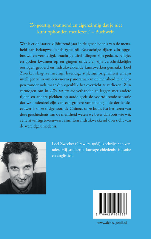 Achterkant van Alles tot nu toe
