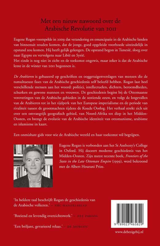 Achterkant van De Arabieren