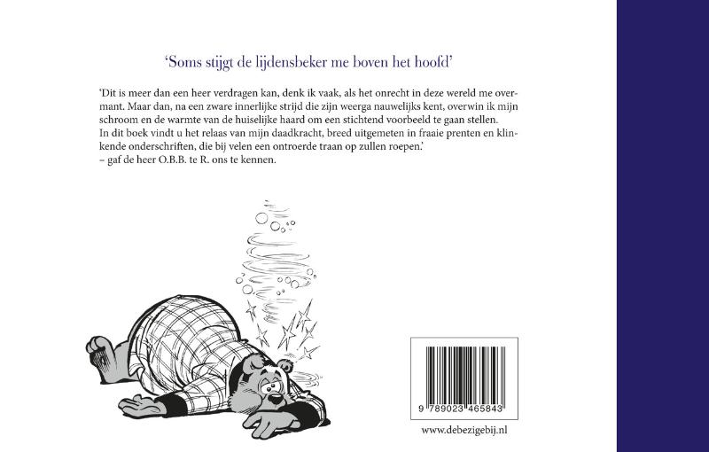 Achterkant van Meer dan een heer verdragen kan