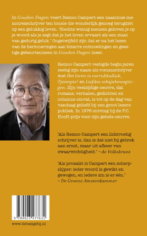 Achterkant van Gouden dagen