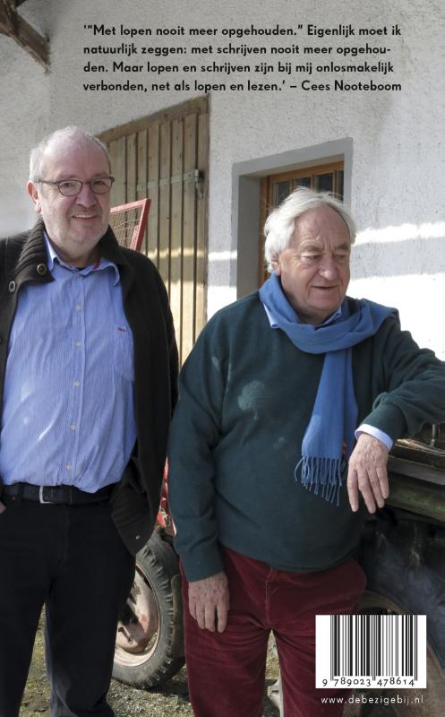 Achterkant van Met lopen nooit meer opgehouden