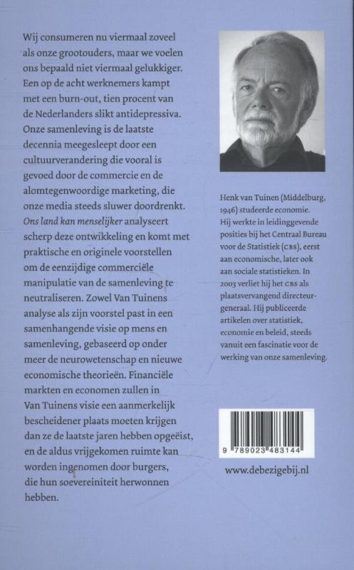 Achterkant van Ons land kan menselijker