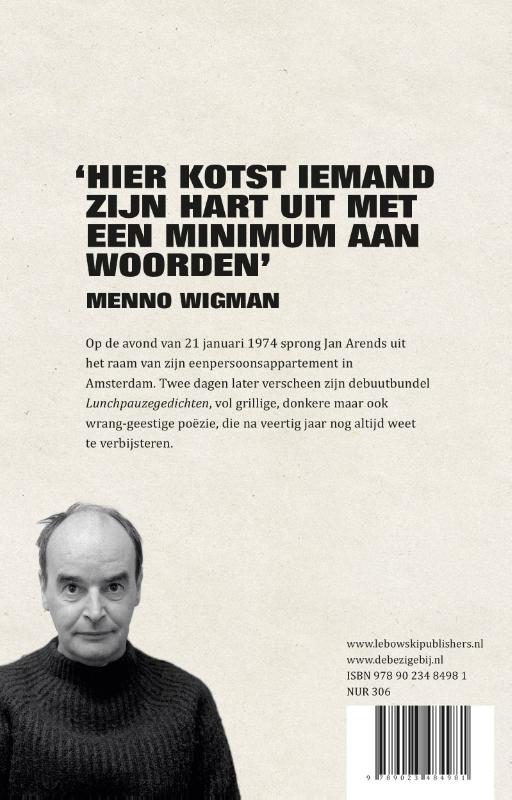 Achterkant van Lunchpauzegedichten