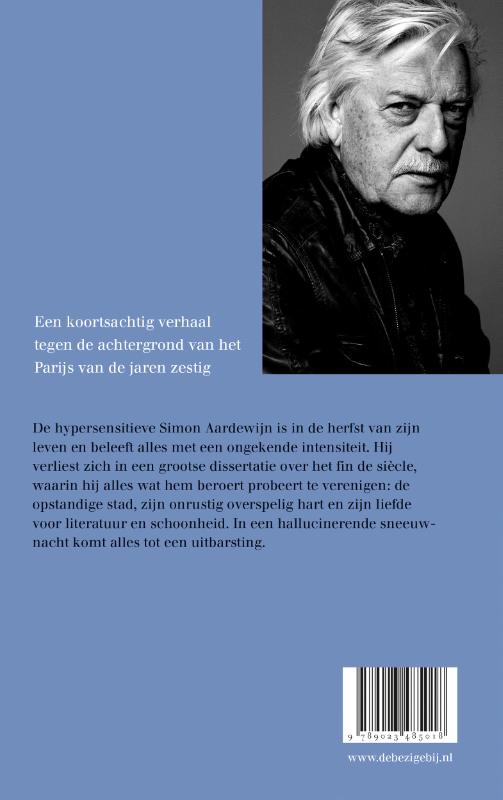 Achterkant van De blauwe nacht