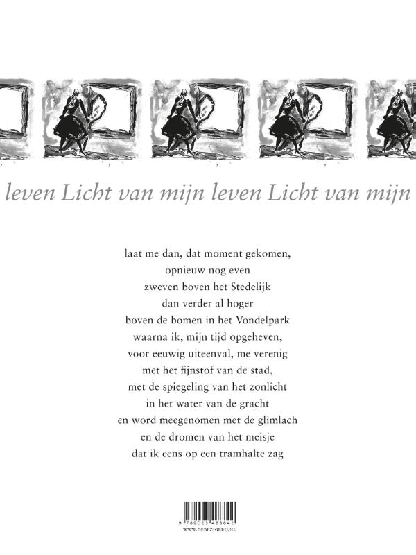 Achterkant van Licht van mijn leven