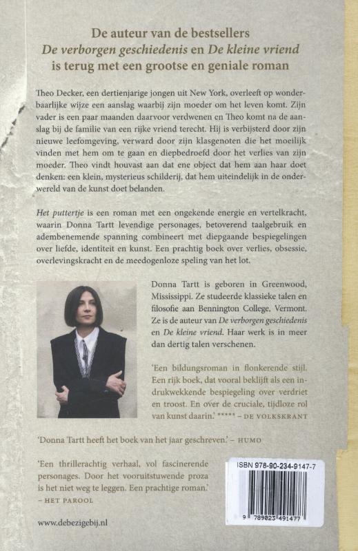Achterkant van Het puttertje