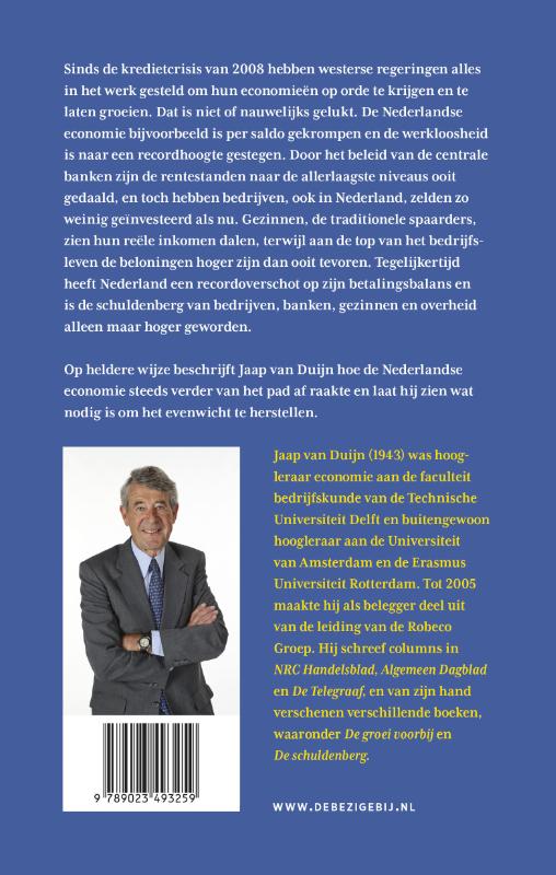 Achterkant van Uit balans