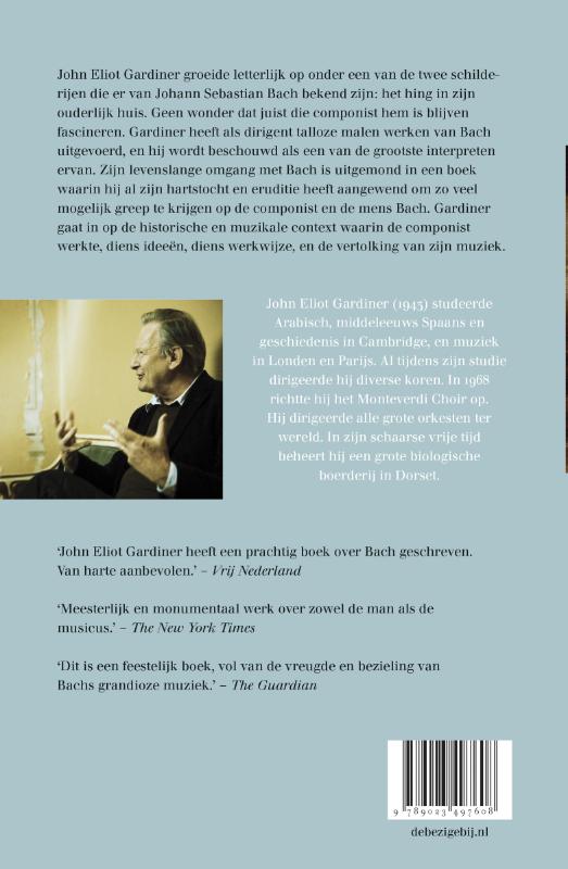 Achterkant van Bach
