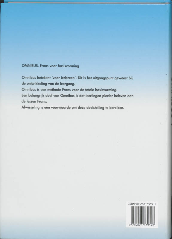 Achterkant van Leerboek