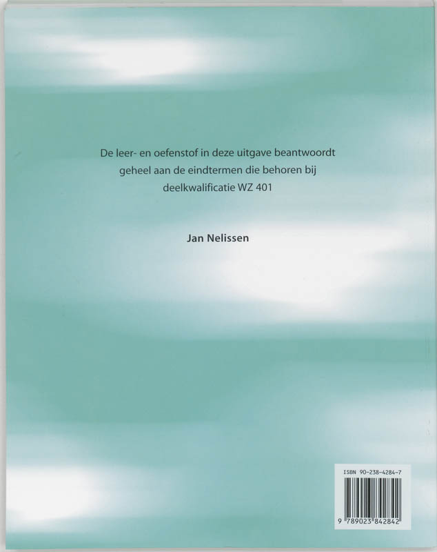 Achterkant van 401 Methodische vaardigheden 2