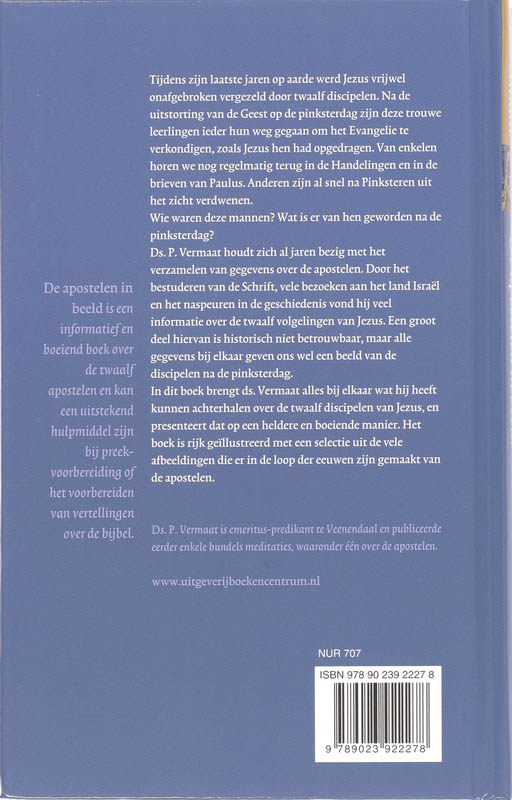 Achterkant van De apostelen in beeld