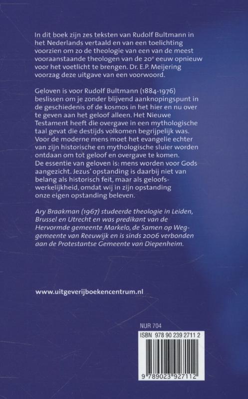 Achterkant van Verantwoord geloven