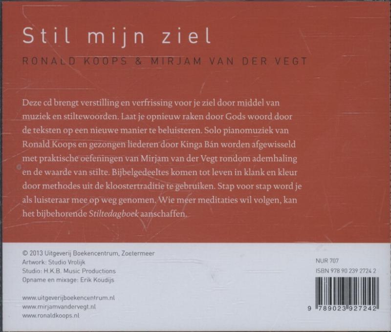 Achterkant van Stil mijn ziel