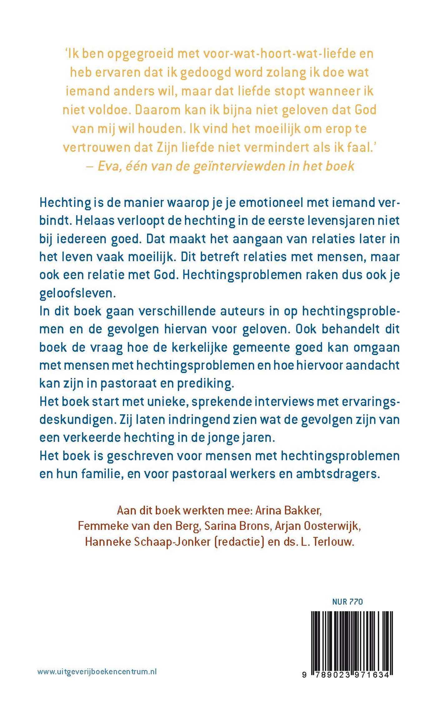 Achterkant van Breekbaar verbonden