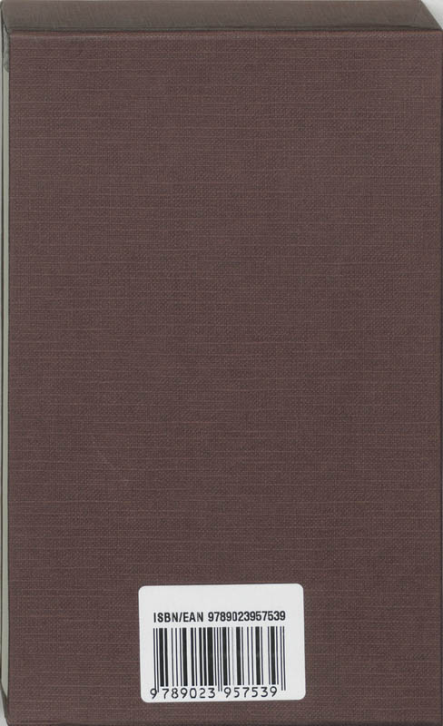 Achterkant van Bijbel statenvertaling psalmen (ob)+ 12 gezangen senior
