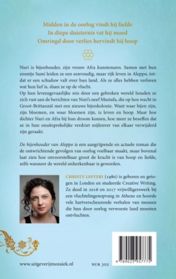 Achterkant van De bijenhouder van Aleppo