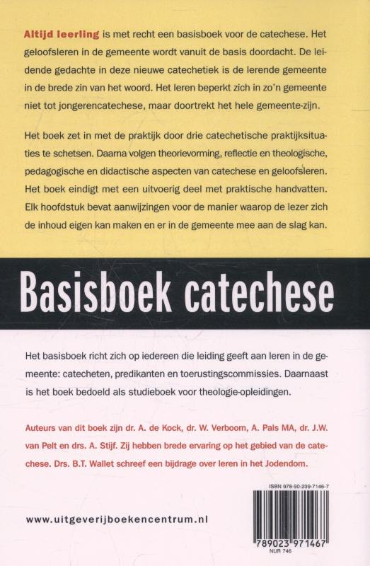 Achterkant van Basisboek