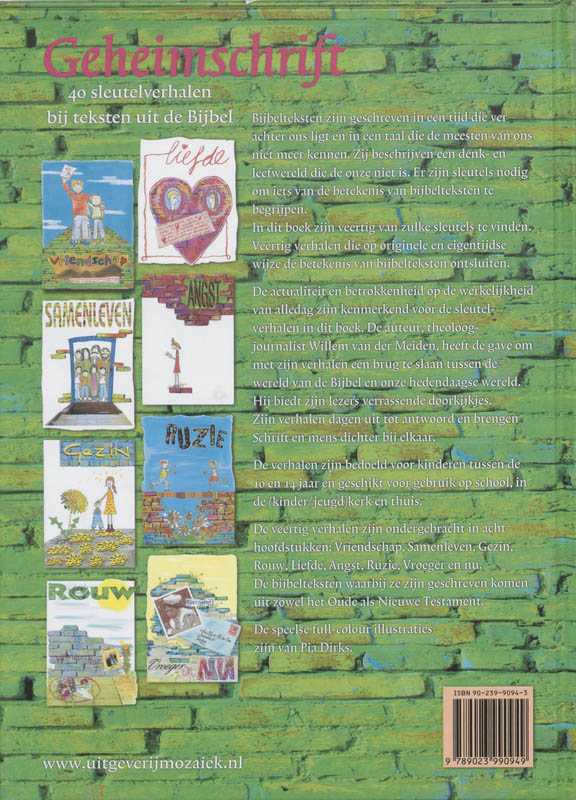 Achterkant van Geheimschrift