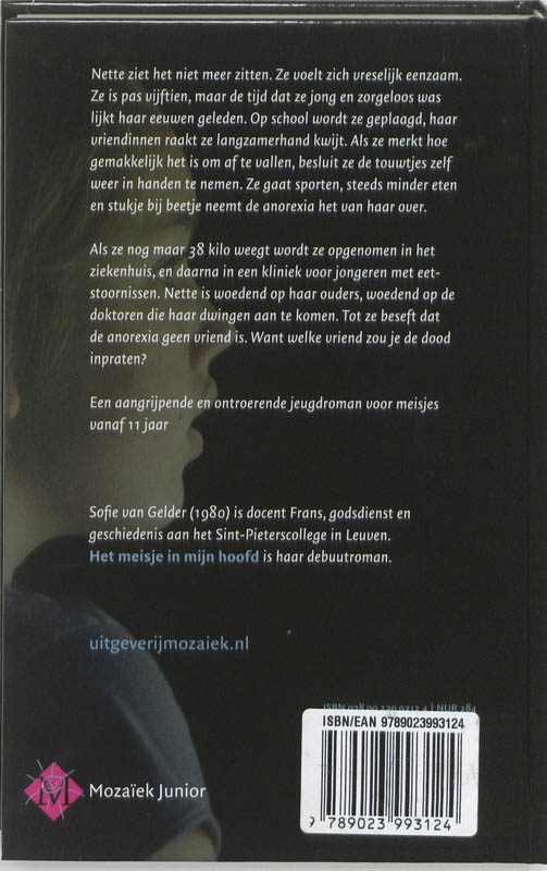 Achterkant van Het meisje in mijn hoofd