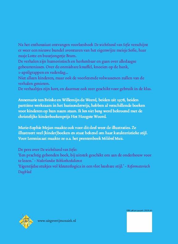 Achterkant van De knuffel van Sofie