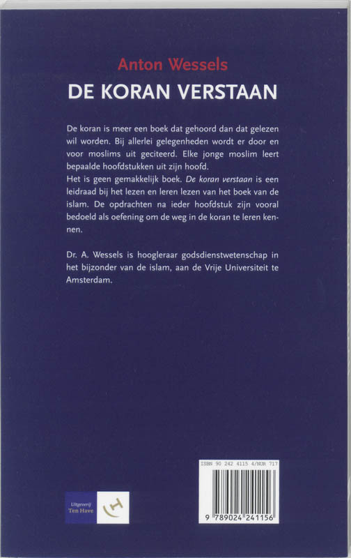 Achterkant van De Koran verstaan