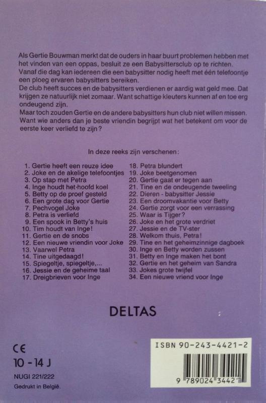 Achterkant van Joke en het grote verdriet