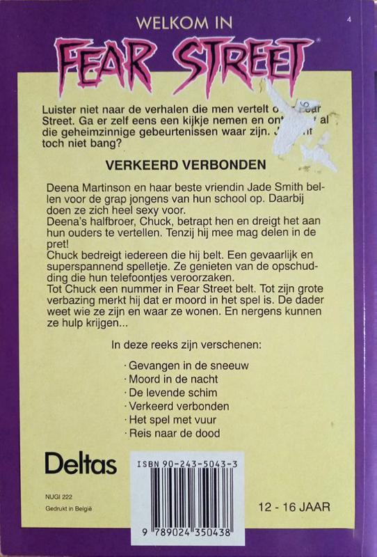 Achterkant van Verkeerd verbonden