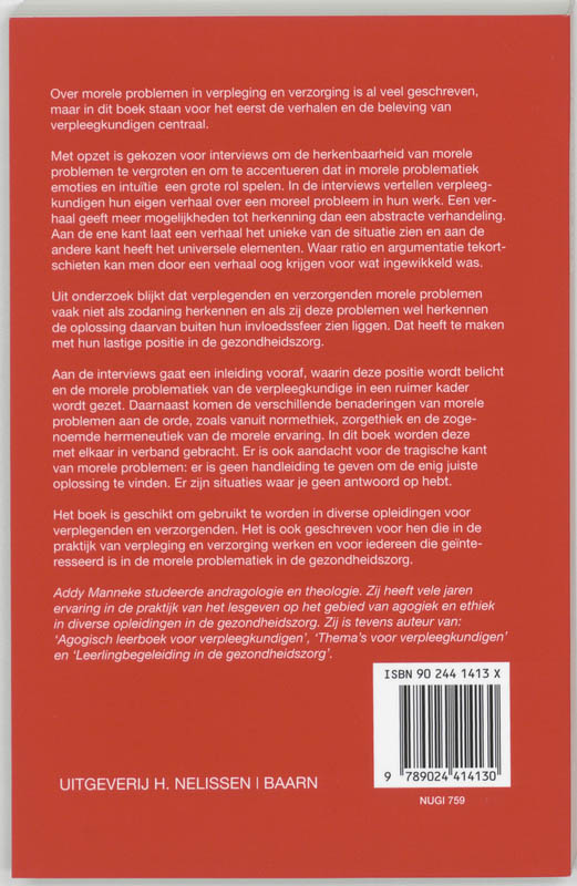 Achterkant van Waardevolle zorg