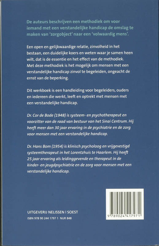 Achterkant van Gewoon leven met ongewone handicaps