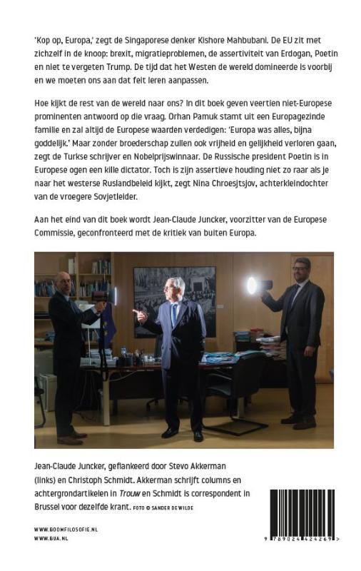 Achterkant van Kop op, Europa
