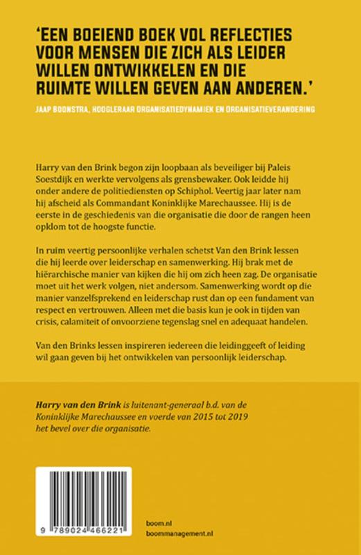 Achterkant van Leiderschap door de rangen heen